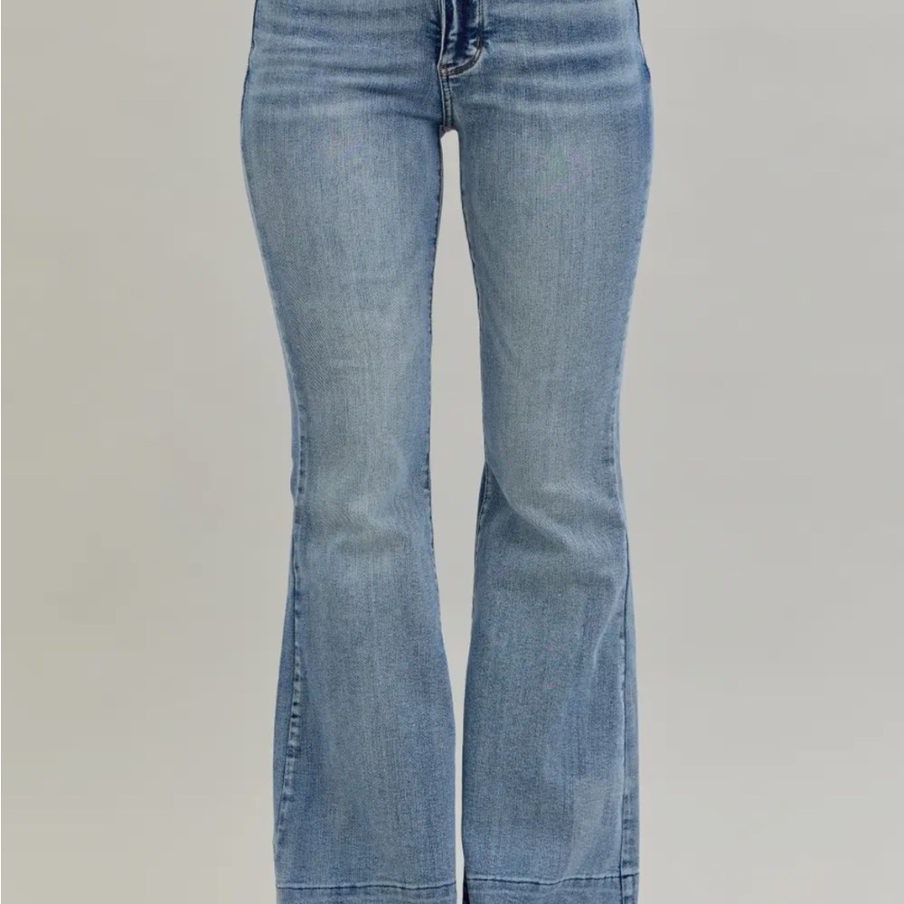 Judy Blue Light Blue Wide Leg Jeans